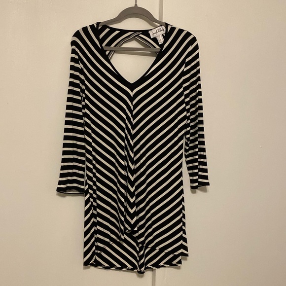 Joseph Ribkoff Striped Blouse - Picture 1 of 3